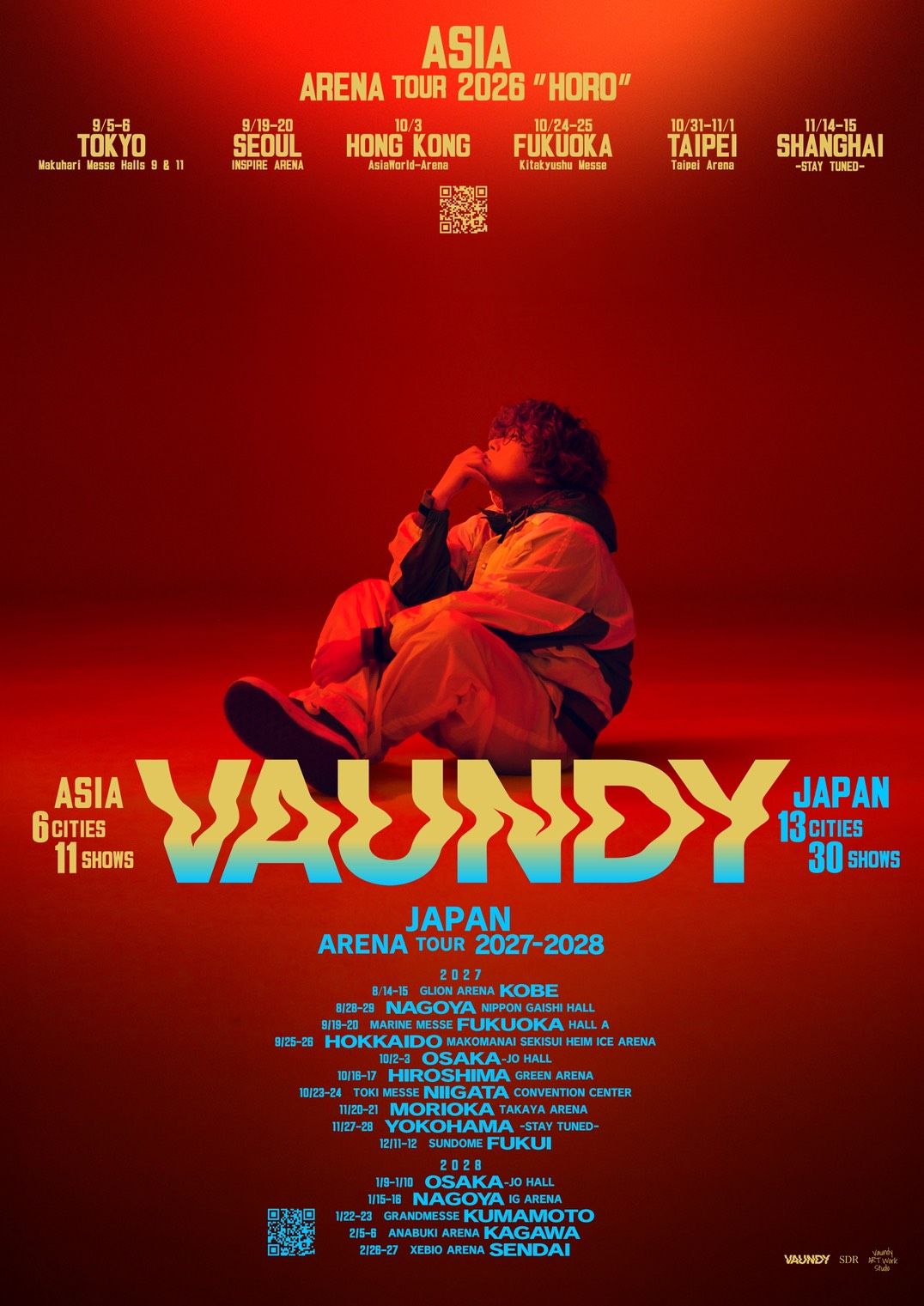 Vaundy JAPAN ARENA TOUR 2027-2028